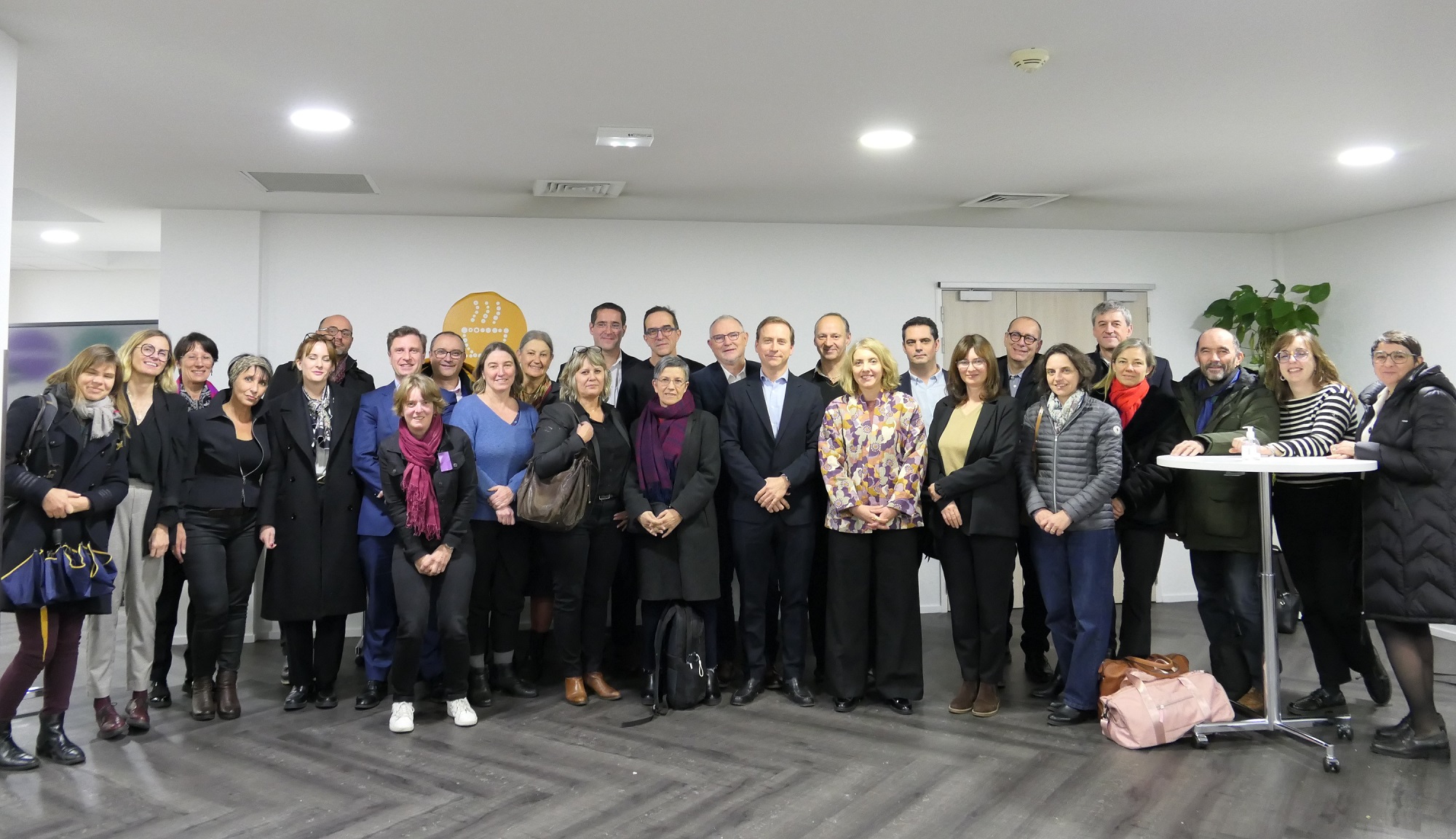 Le groupe des auditeurs de la 38e session nationale de l'INTEFP.