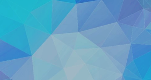 Kaléidoscope bleu, évoquant un "ciel ouvert"