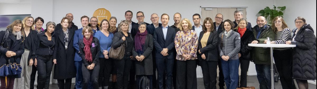 Les auditeurs le jour de la restitution finale