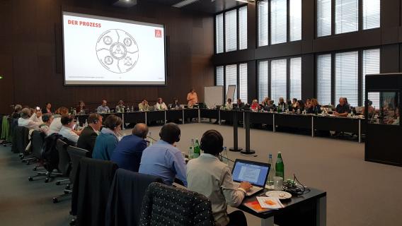 Rencontre avec IGMetall, le très important syndicat allemand