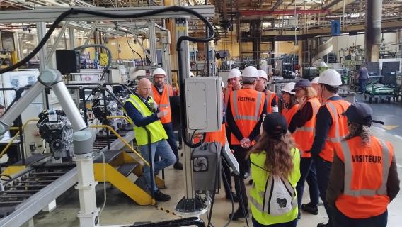 Visites des sites Stellantis en France et en Allemagne